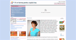 Desktop Screenshot of gimnastica-gravide.ro